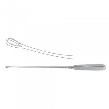 Sims Uterine Curette Blunt - Malleable - Fig. 11 Stainless Steel, 31 cm - 12 1/4" Width 21 mm